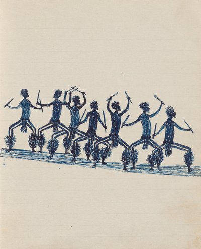 Corroboree by Tommy McRae